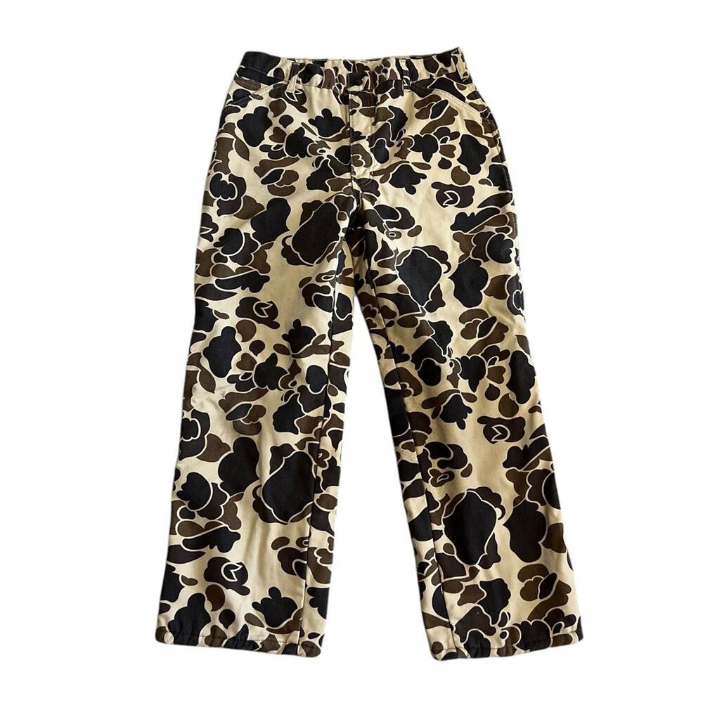 Camo Black and Tan Chinos